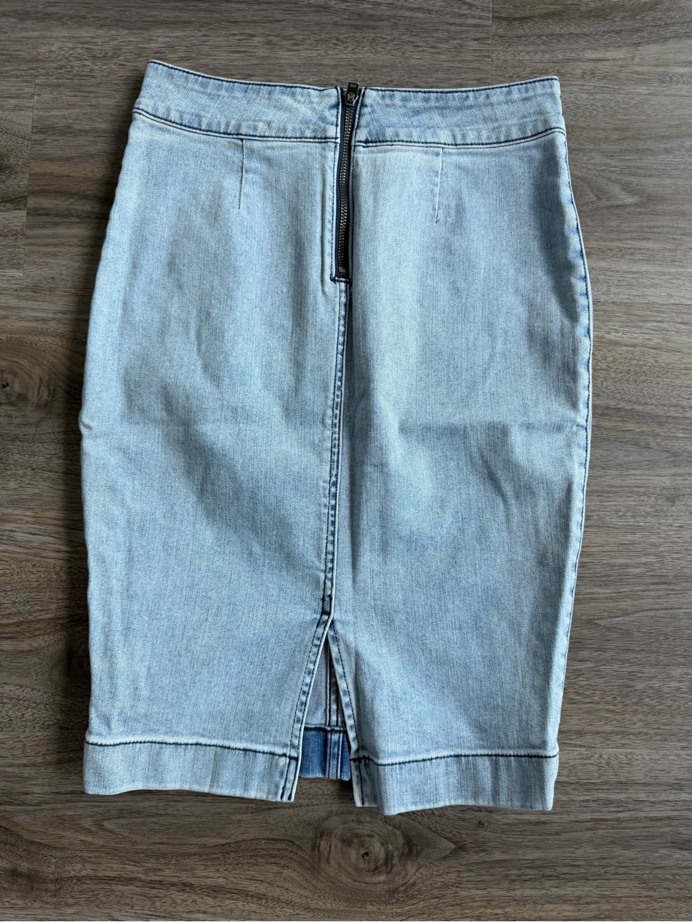 Wilfred Free Denim Pencil Skirt - Picture 3 of 4